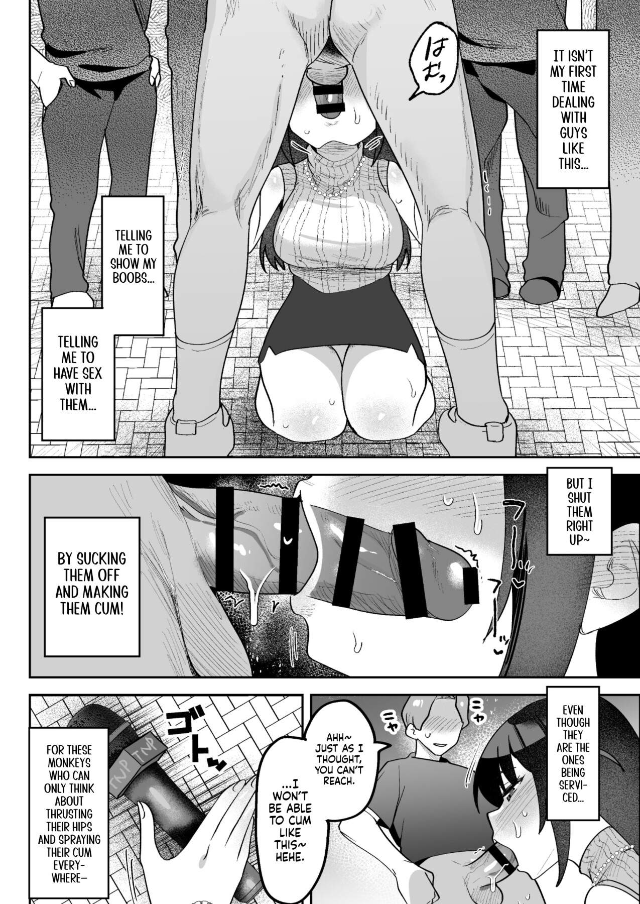 Hentai Manga Comic-Mue-Chan, Penis Gourmet Reporter-Read-25